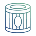 Vehicle filter replacement service icon for mobile car maintenance